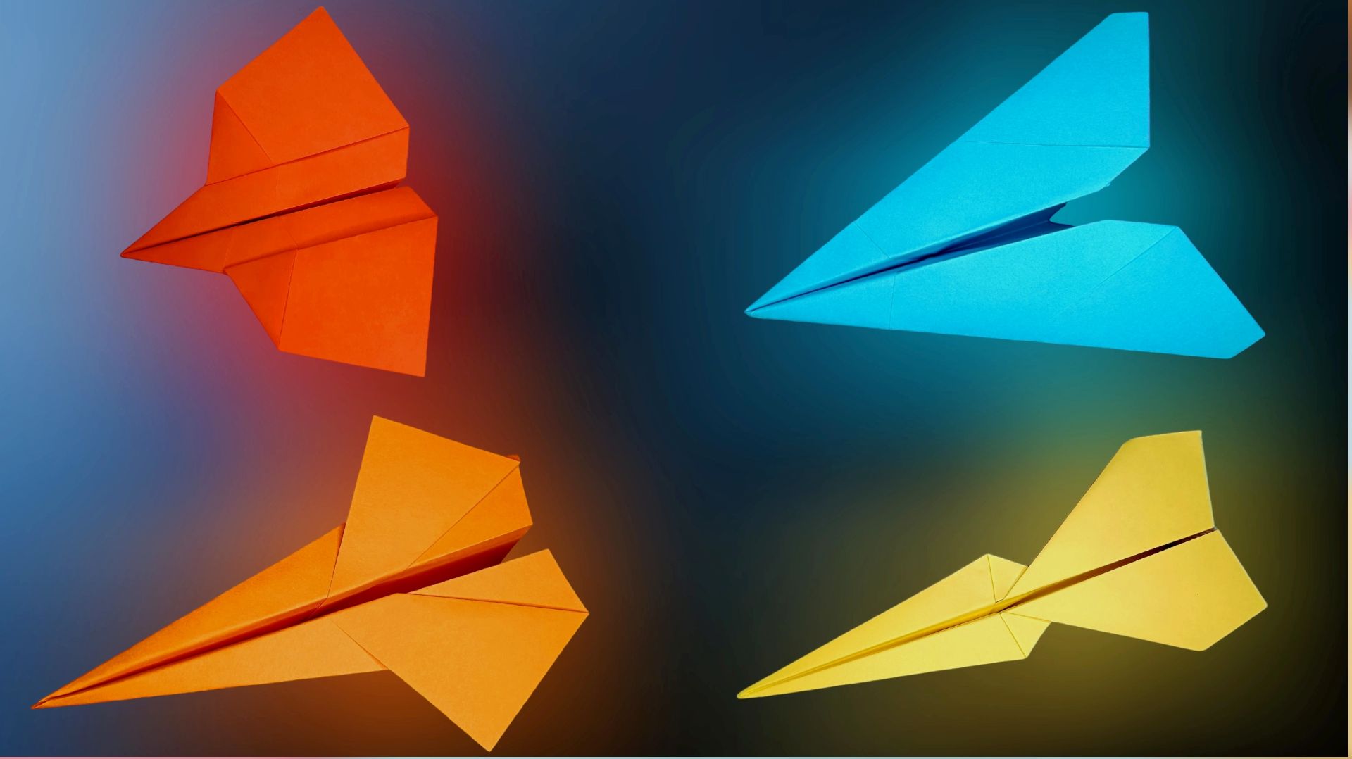 Как сделать бумажный самолетик. Топ моих лучших идей