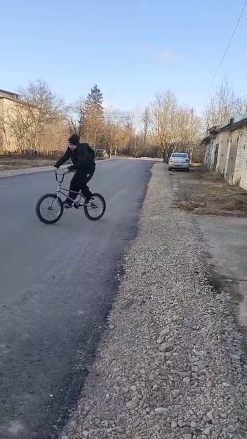 мои трюки на bmx. x ride- слайт бар