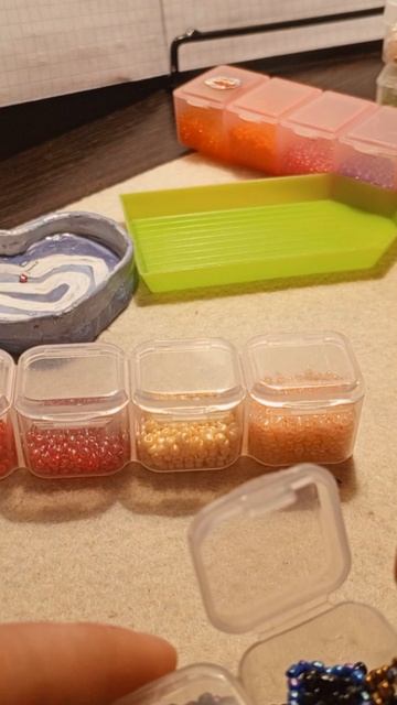 колечко олень из бисера 🦌