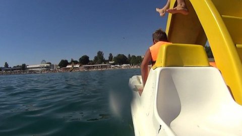 10.. Отпуск 2020. КРЫМ. Евпатория. Прогулка на катамаране.