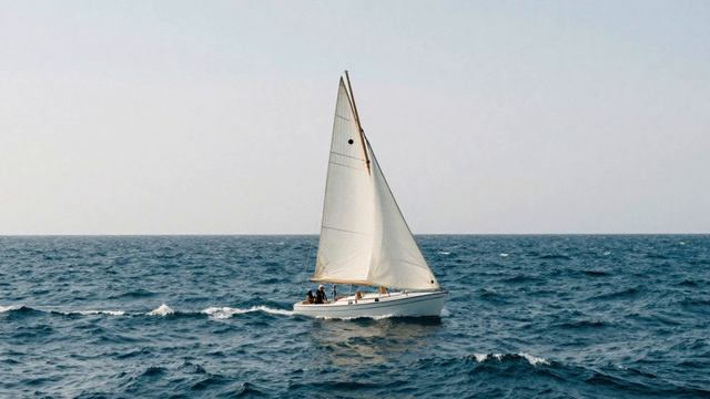 Белеет парус одинокой, песня