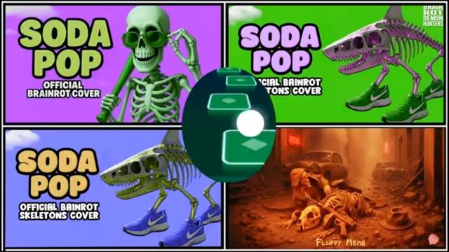 Газировка × Итальянский брейнрот Плитки прыгают