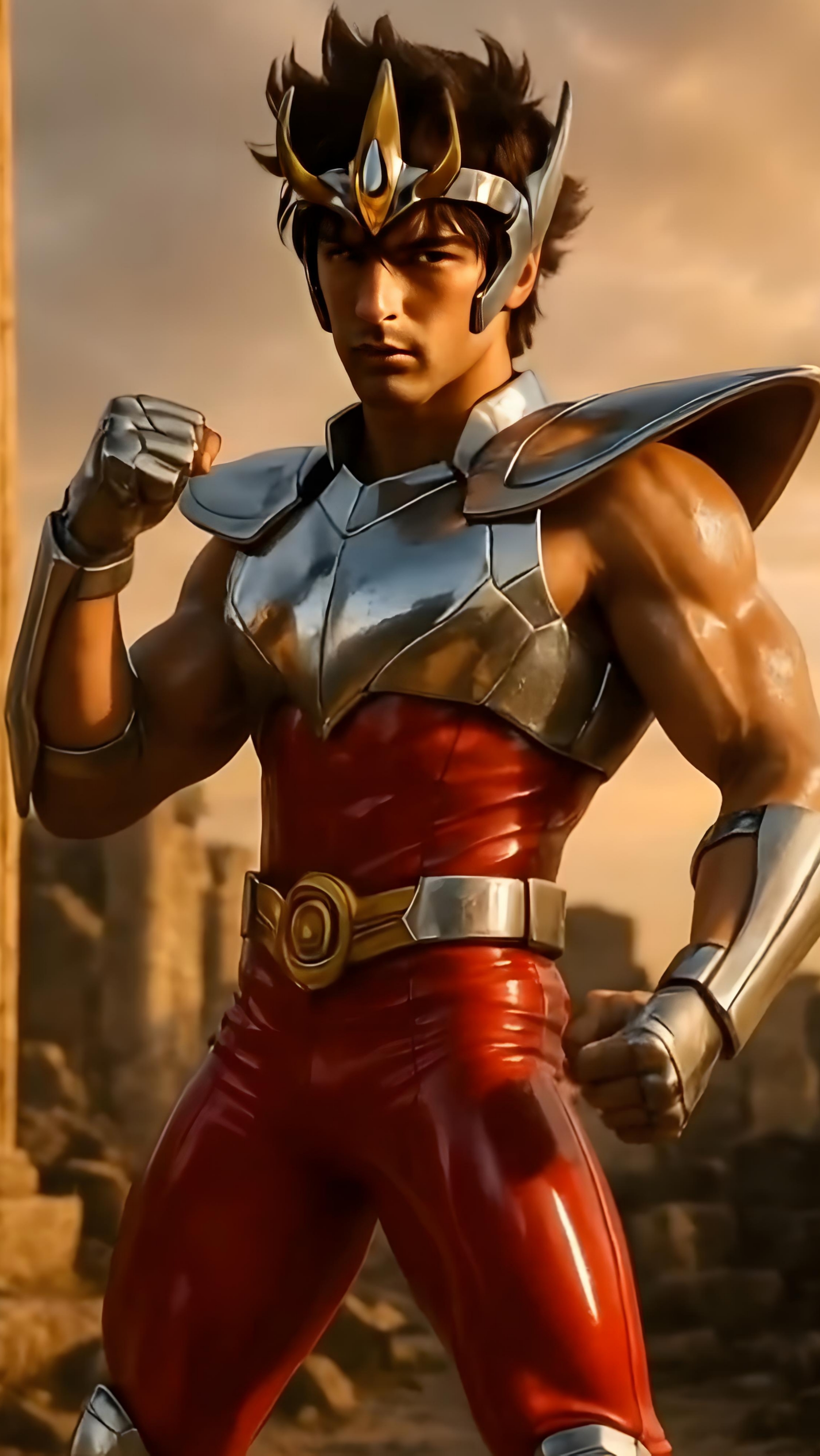 Святой Сейя в реальной жизни?!