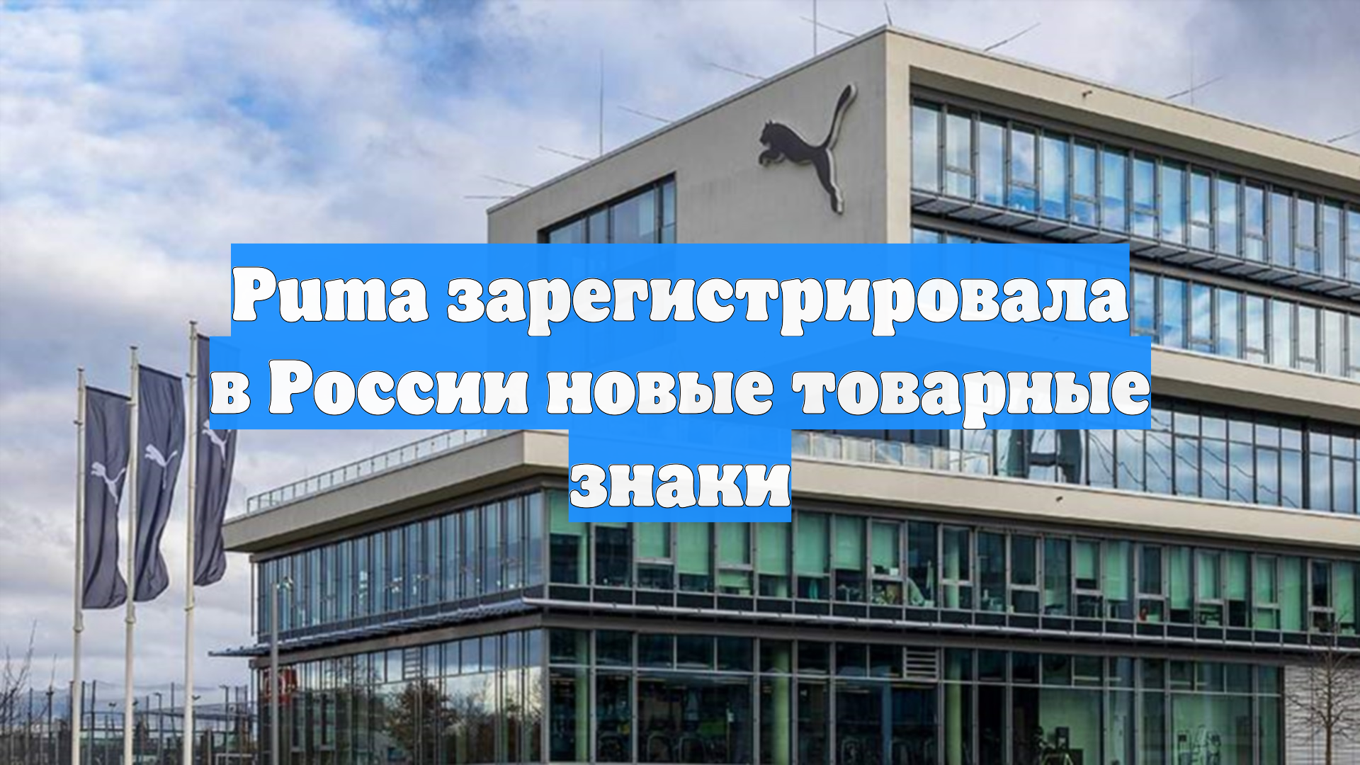 Puma зарегистрировала в России новые товарные знаки
