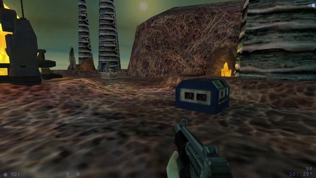 Half-Life BLUE SHIFT (2001) Прохождение в роли офицера охраны #2