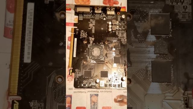 Ремонт и включение видеокарты Asus R7250 2GD5.Ч2
