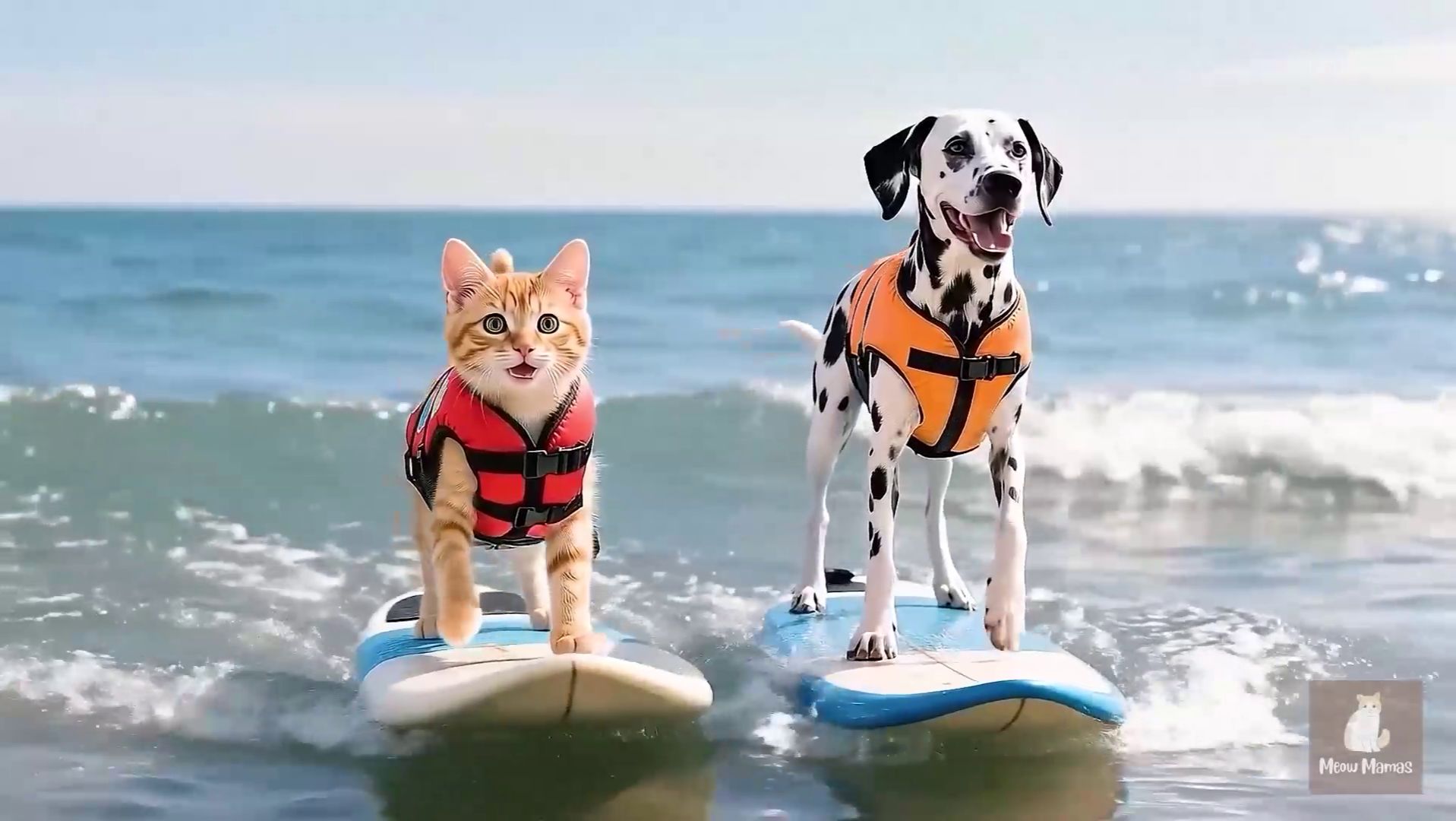 Котики и аттракционы