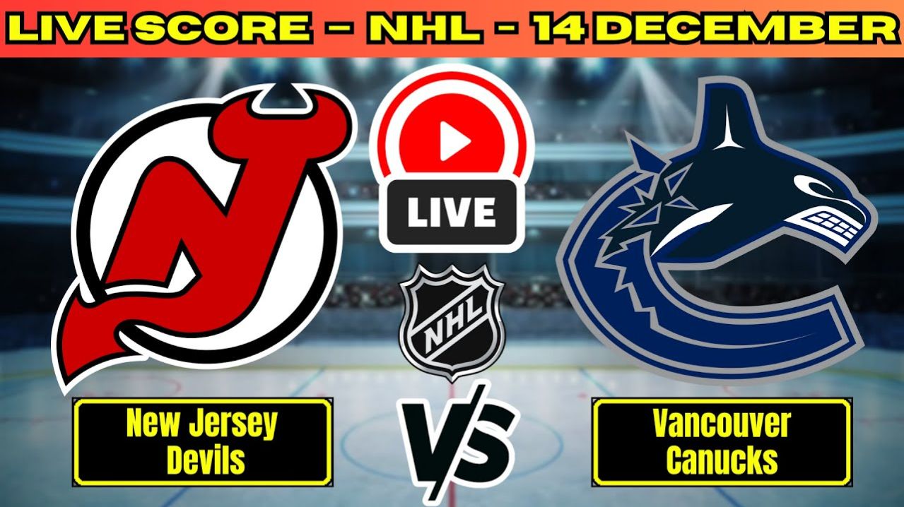 Нью-Джерси — Ванкувер NHL сезон 25/26 | 14.12.2025 Прямая трансляция