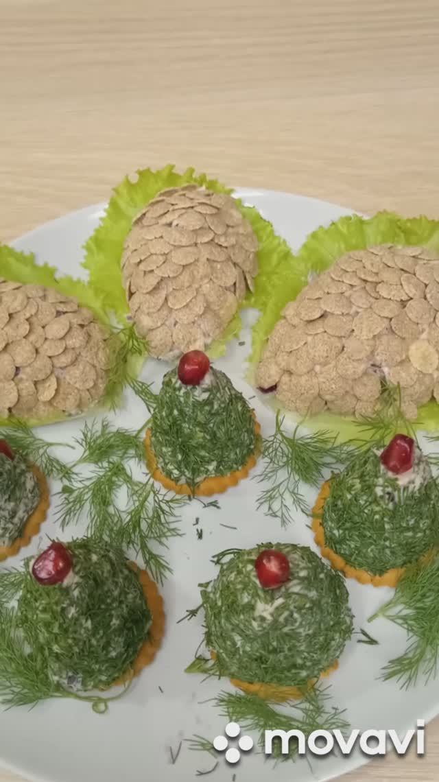 Шишки-Ёлочки, #Салат. В описании рецепт