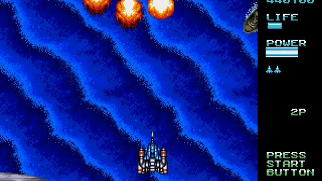Vapor Trail: Hyper Offence Formation (1989) [Sega Mega Drive] [4K]