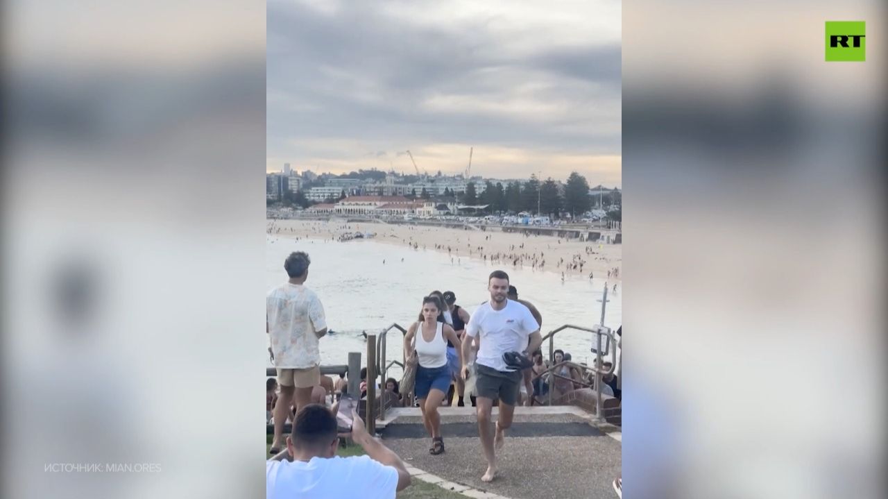 Люди в панике разбежались под звуки выстрелов в Сиднее