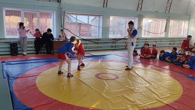 14.12.25. САМБО. Мошенское. Открытый ковер 1 схватка