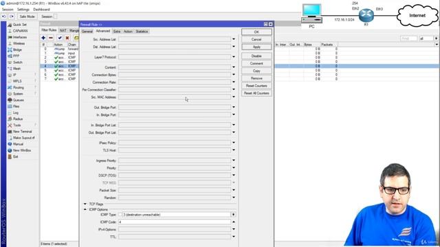 018. Accept important ICMP types in your MikroTik Firewall [RU]