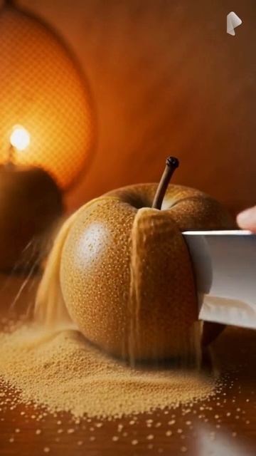 Резать яблоко