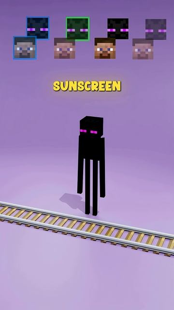 Мобы Майнкрафта против героя Стива, Захватывающая трехмерная симуляция жидкости #эндермен #майнкрафт