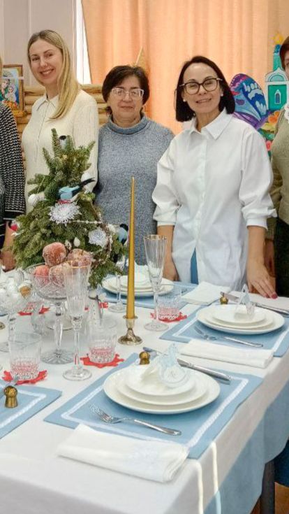 МАСТЕР-КЛАСС ПО РОЖДЕСТВЕНСКОЙ СЕРВИРОВКЕ