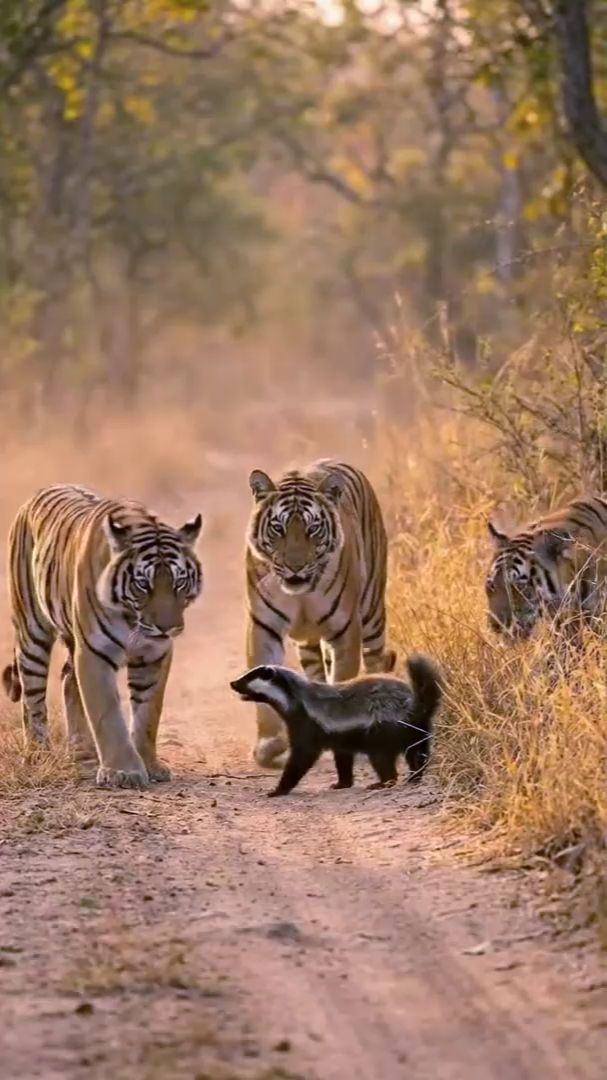 Тигры и Барсук