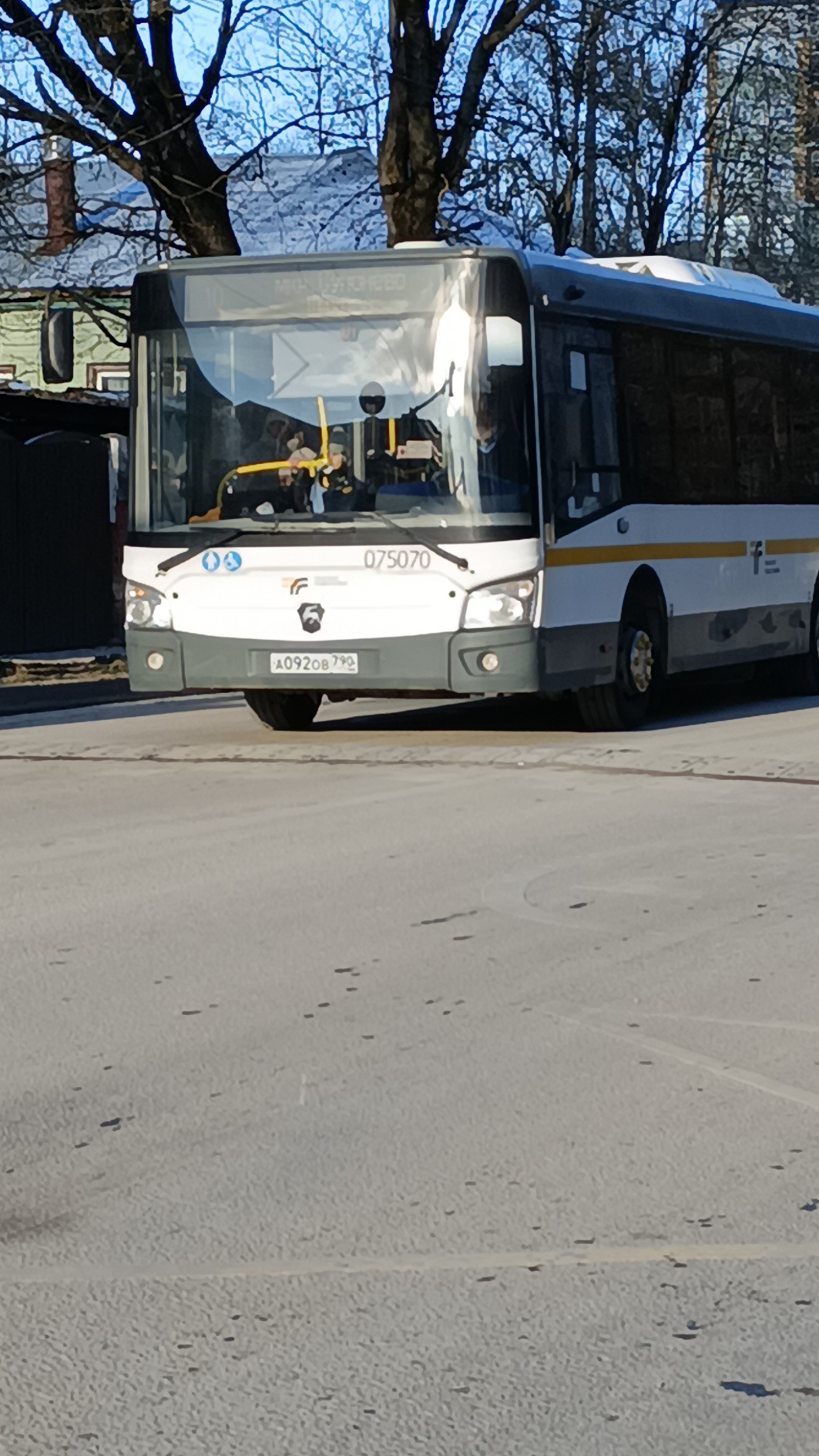 ЛиАЗ 4292 на 10 маршруте.