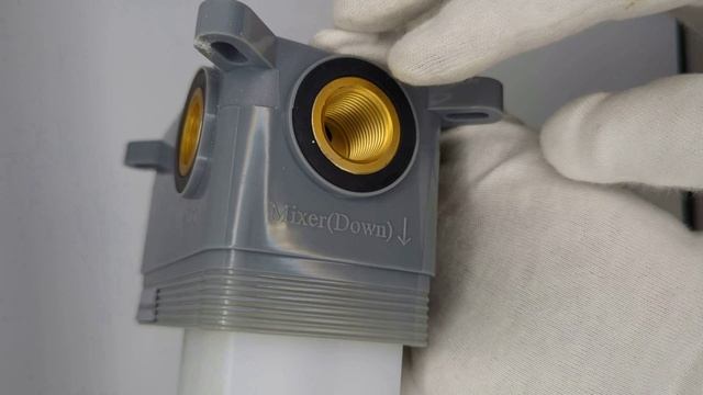 Смеситель для душа скрытого монтажа готовый комплект imex monza gpm039/nq brushed nickel