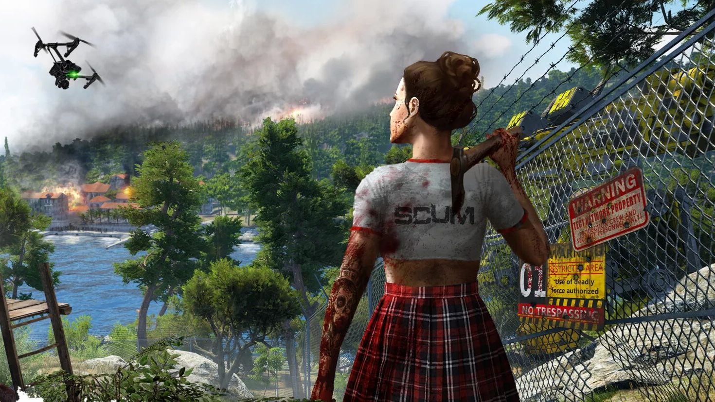 Scum сервер Amurka Pve.