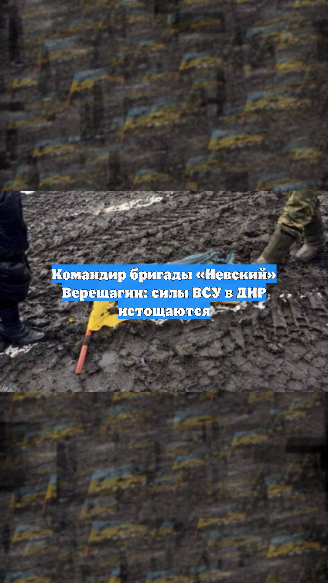 Командир бригады «Невский» Верещагин: силы ВСУ в ДНР истощаются