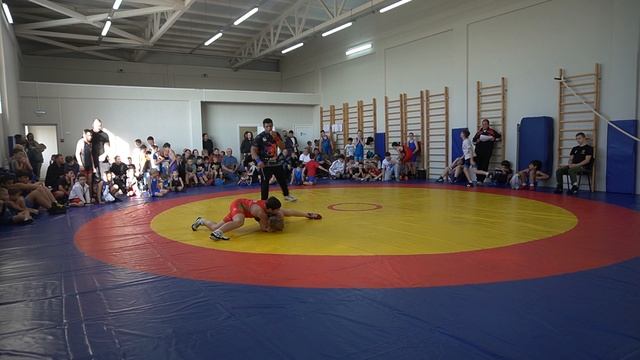 ГРБ. 2012-2013 г.р. Вес 52 кг. Лихобабин Руслан (Новопокровская)-Плескачёв Даниил (Новопокровская)