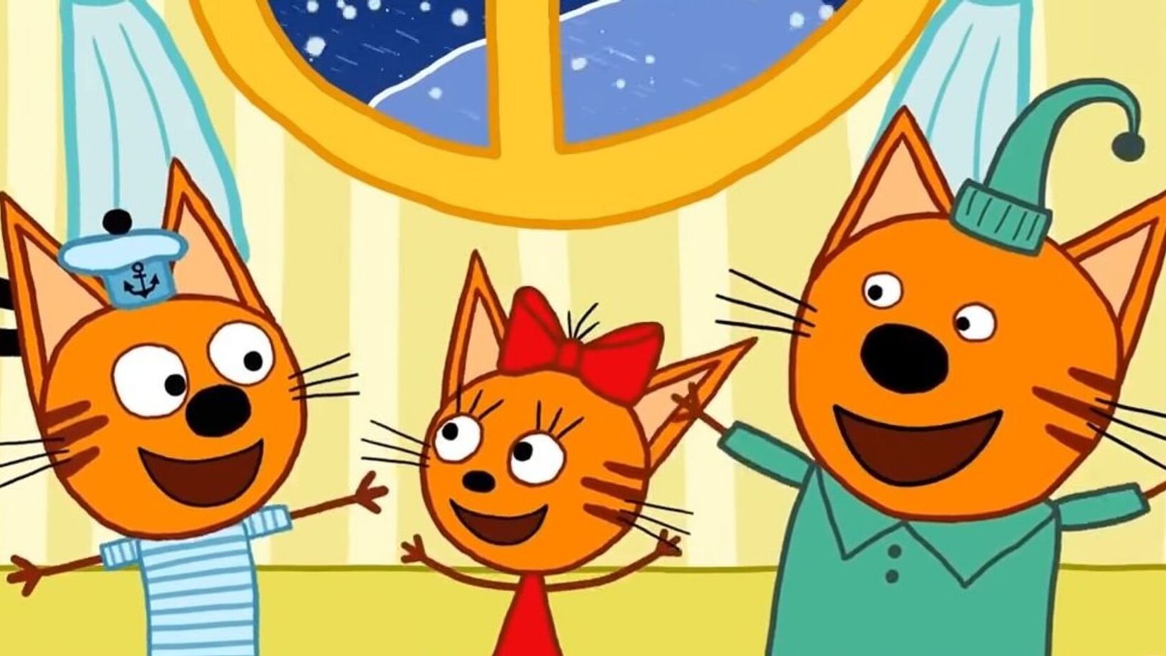 ТРИ КОТА - РАЗВИВАЮЩИЕ ИГРЫ ТРИ КОТА - ТРИ КОТА МУЛЬТИКИ ДЛЯ МАЛЫШЕЙ