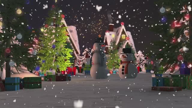 Новогодний футаж - с Новым Годом!