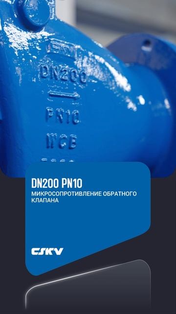 DN200 PN10 МИКРОСОПРОТИВЛЕНИЕ ОБРАТНОГО КЛАПАНА-CSKV #Китай #Клапан #Промышленность