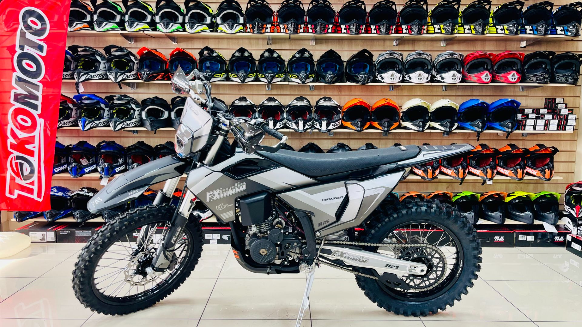 Мотоцикл эндуро FX MOTO H25 YBH-300 чёрный