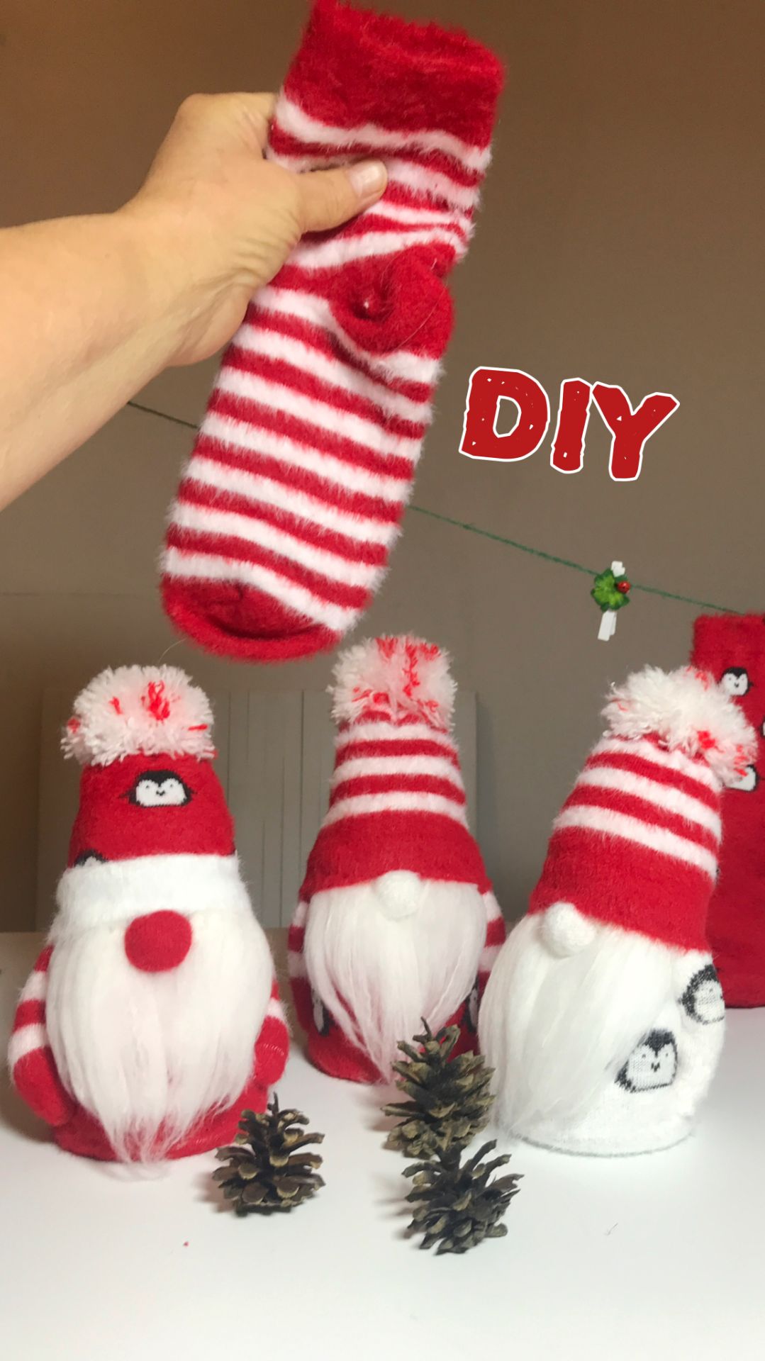 Шьем Гномов 🎄 из носков своими руками для 🏡