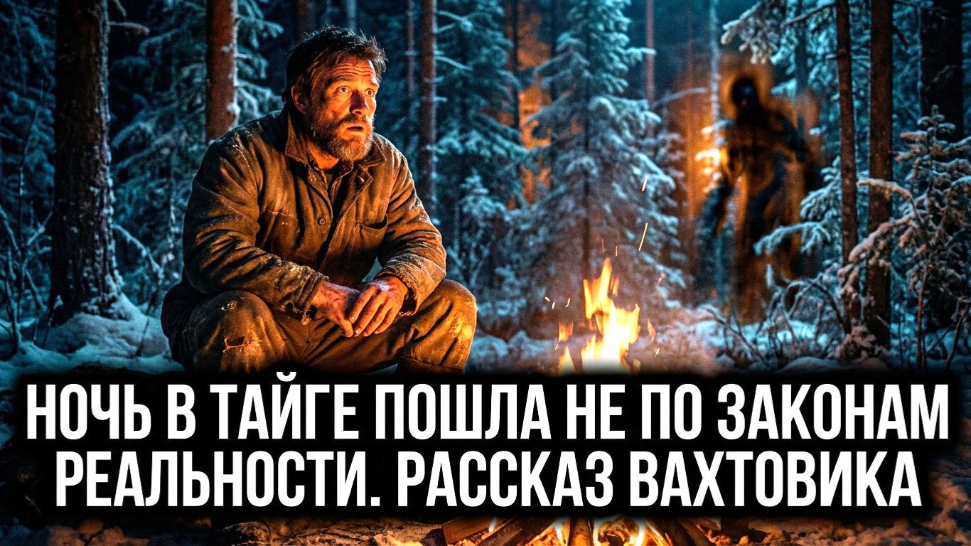 Вахтовик заночевал в старой избе в тайге. Ночью произошло то, о чём не говорят вслух