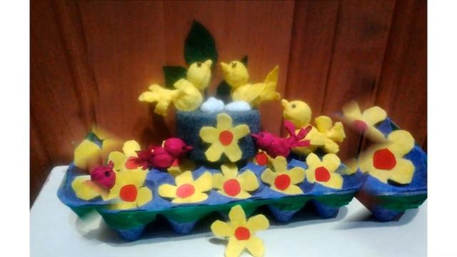 Апрельские поделки от Гириной Галины.