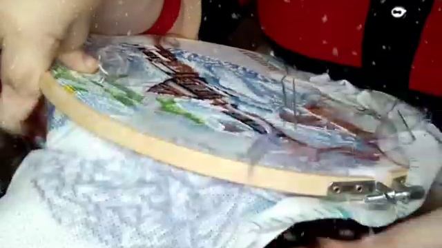 Лесная тайна Вышивка крестом