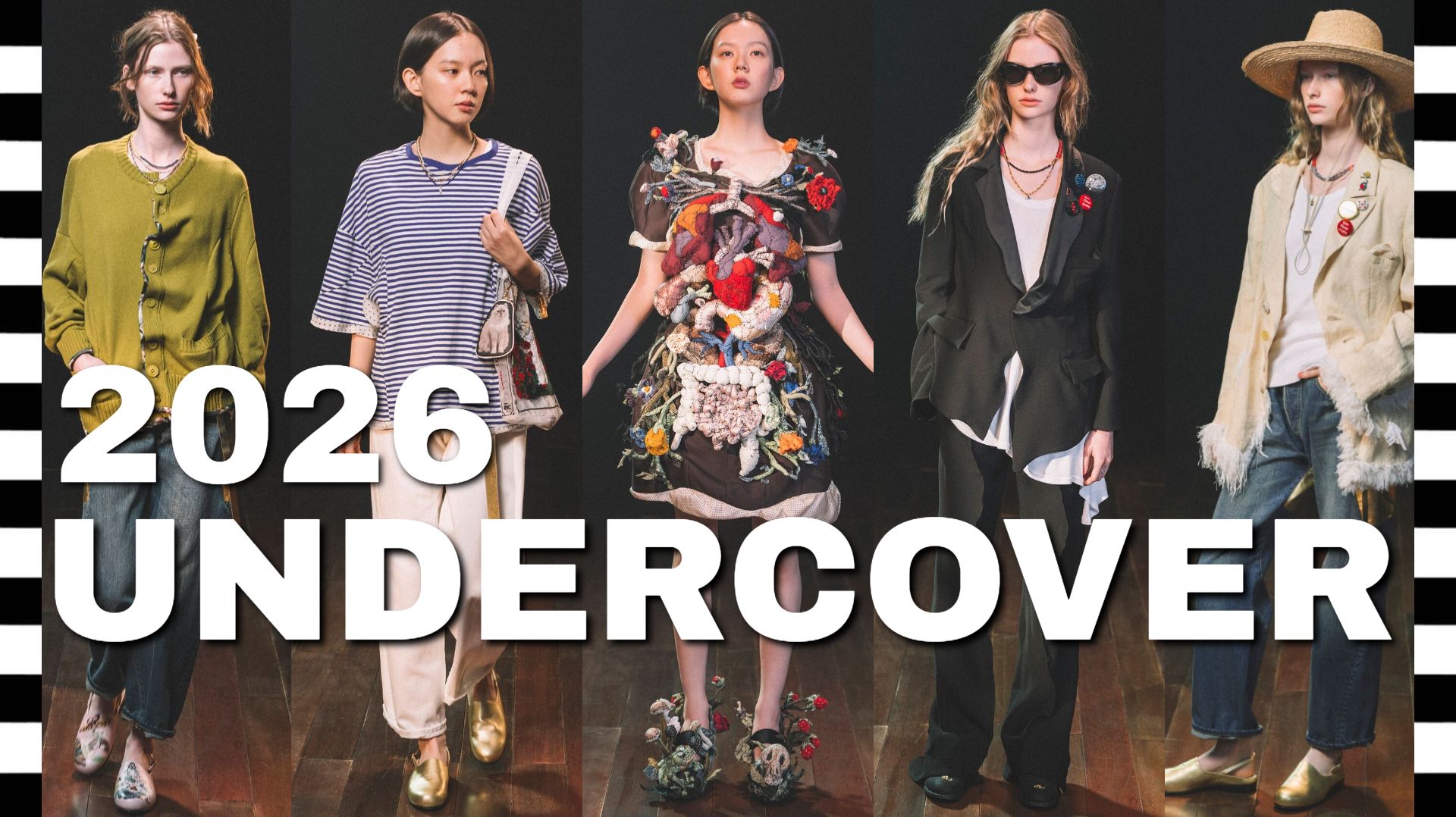 🔥 UNDERCOVER коллекция весна-лето 2026 с ДЕТАЛЯМИ крупным планом