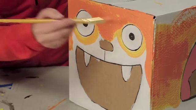 Домик для кошки из картона — идеи поделок из коробок | Сделай сам из коробки