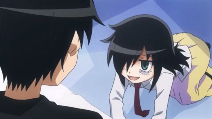 Юная сестричка в школьной форме завалилась к братану) "Не моя вина, что я Nе популярNа"