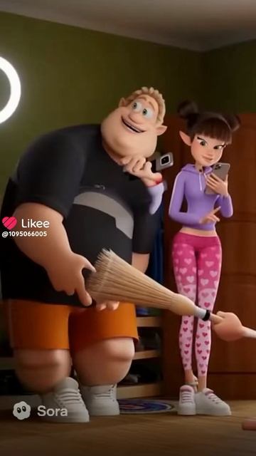 К бубе домой попали люди и стали лайкать всё подряд. Буба заставил лайкать людям всё на улице так