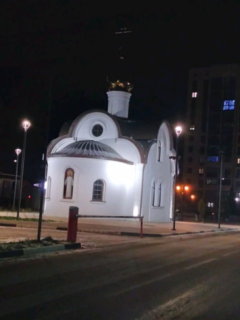 Красивый храм в парке Победы в Павловском Посаде построили.