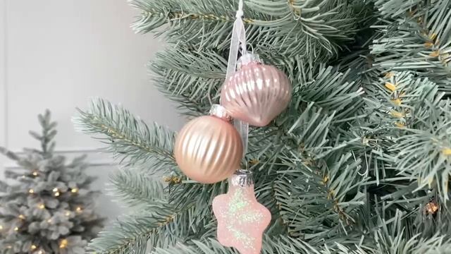 Ёлочное украшение-гроздь НОВОГОДНЯЯ ТЕРЦИЯ, стекло, серебряная, 12 см, 1001371