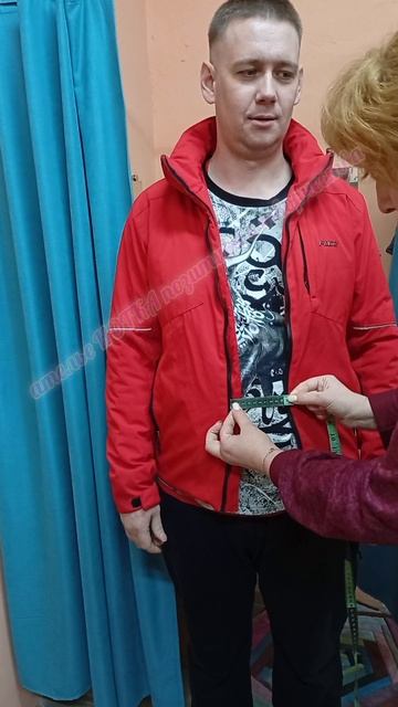 как увеличить куртку