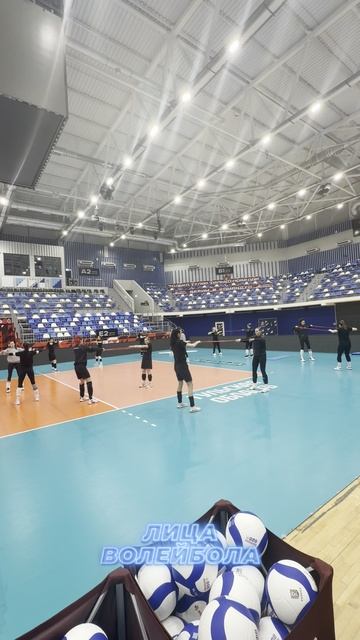 ТУЛИЦА ГОТОВИТСЯ КО ВСТРЕЧИ С ДИНАМО КРАСНОДАР #shorts #лицаволейбола #волейбол #тренировка #sport