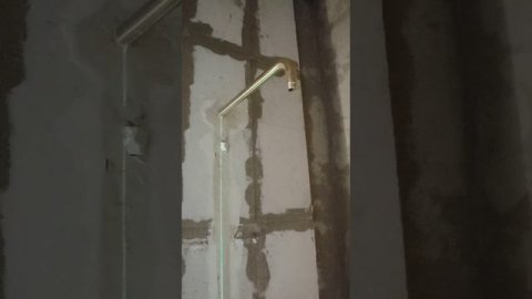 Установка смесителя скрытого монтажа (еврова вариант)