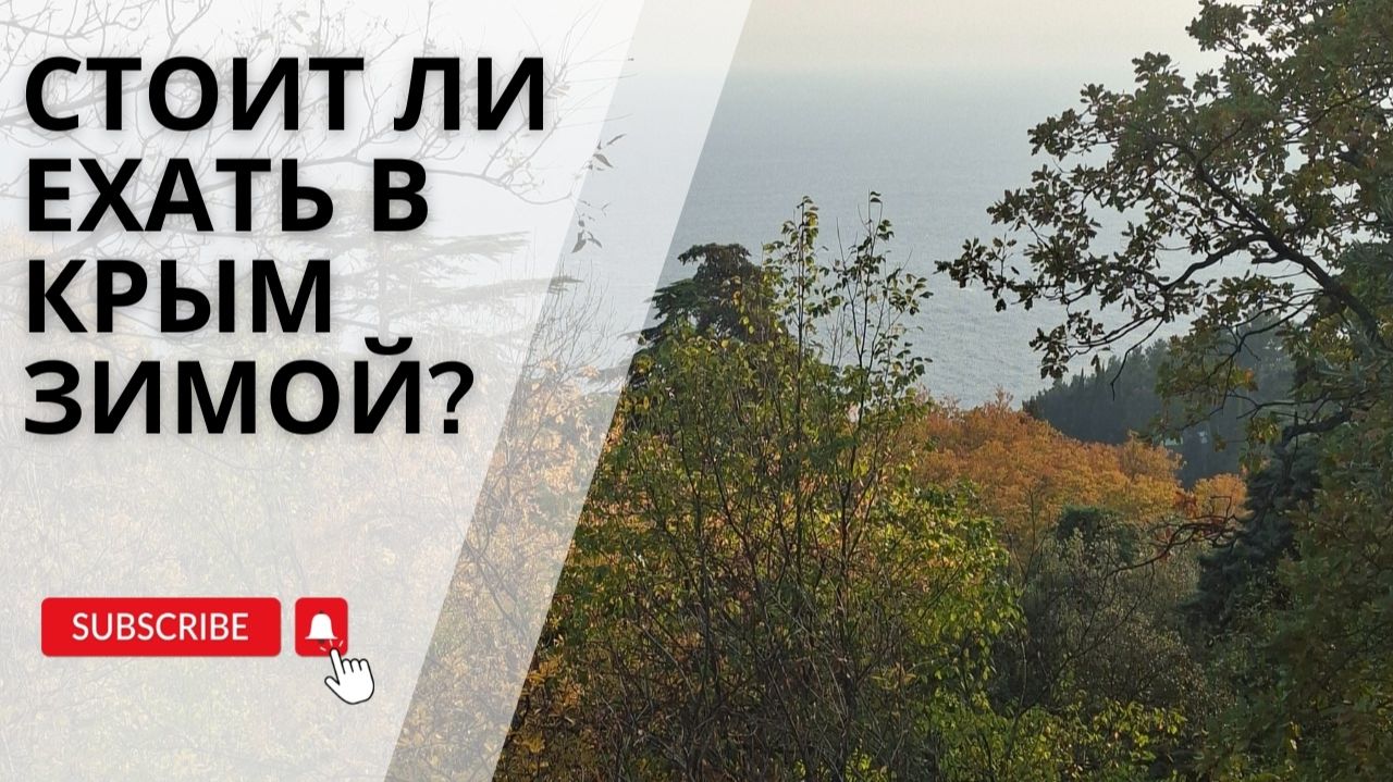 Стоит ли зимой ехать в Крым на отдых и покупать недвижимость | Крым 2026