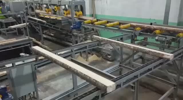 Лесопильная линия для тонкомера (длина бревен 3 м)