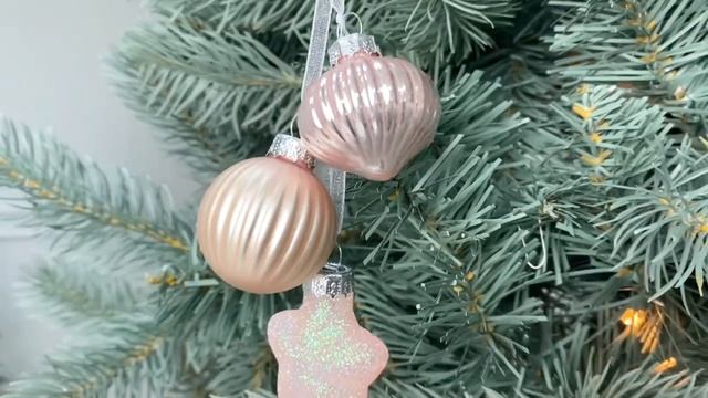 Ёлочное украшение-гроздь НОВОГОДНЯЯ ТЕРЦИЯ, стекло, красная, 12 см, 1001370