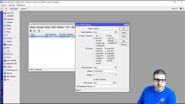016. Encyption Protocols DES 3DES AES Blowfish Camellia RSA DH [RU]