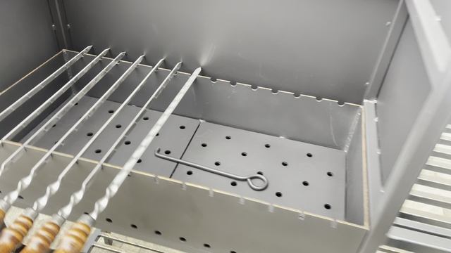 мангал с ветрозащитой и колосник и столик