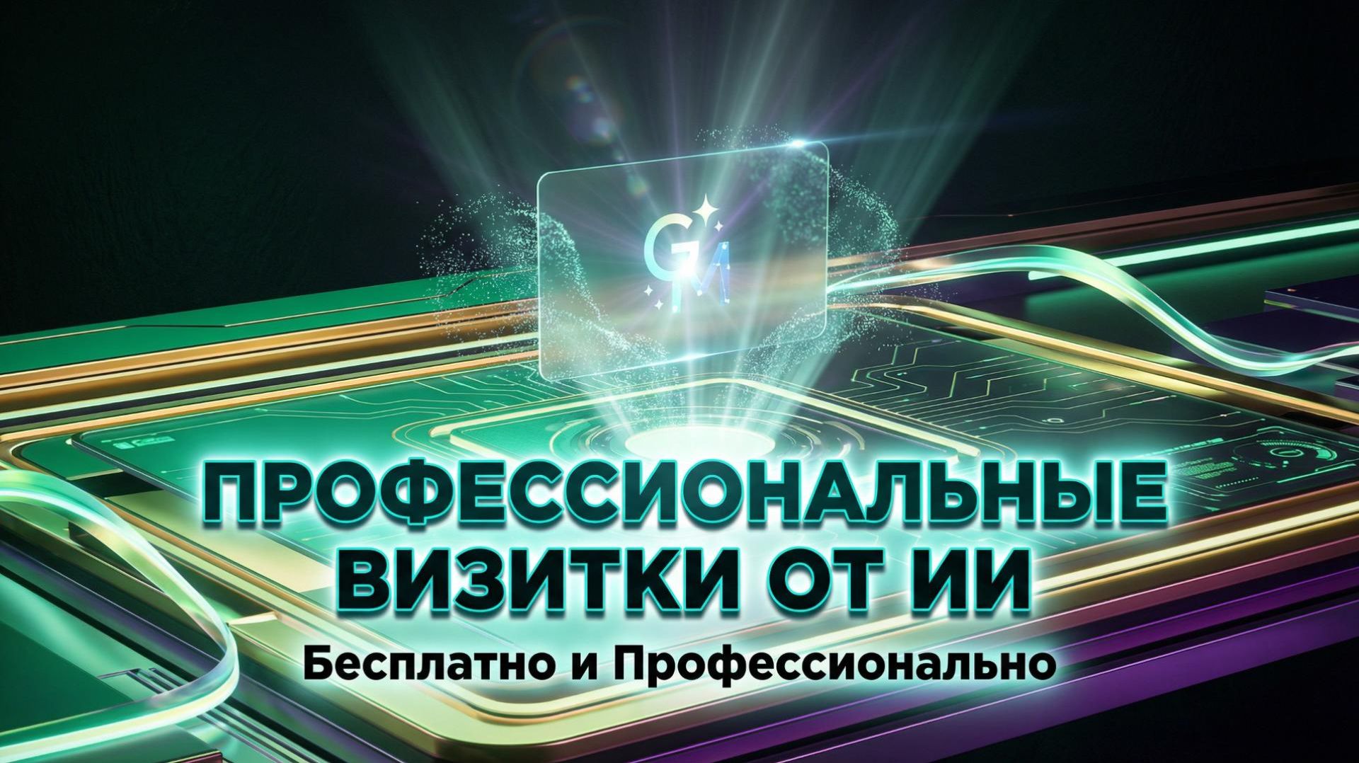 🎨 Как выглядят визитки уровня «премиум», созданные ИИ? Я покажу