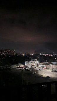 Кадры ночных прилетов в Одессе!